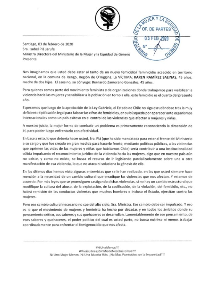 NiUnaMenosChile's tweet photo. #ZapatosVacíos 
Zapatos vacíos cuya dueña ya no puede llenar con sus pies porque es es víctima de #Femicidio. 

Karen Ramírez Salinas
45 años
(31 de enero 2020)

Nuevamente hicimos  entrega a @isabelpla de un 4to zapato cuyo hermano permanecerá en nuestro https://t.co/uhBkgaSTA9