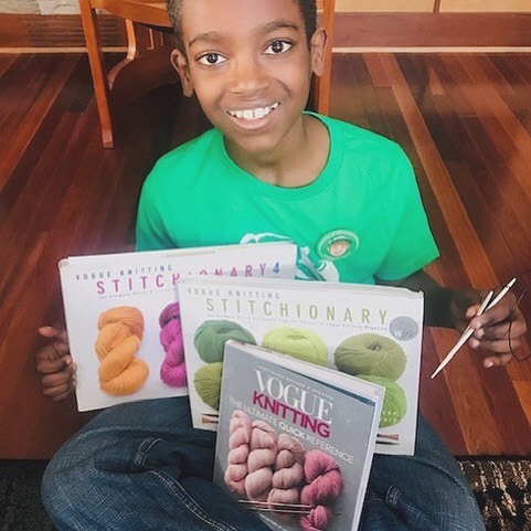 Jonah learned how to knit at Knitting LIVE! with an unsurprising amount of ease. Now, he has a few trusty books to help him continue building those knitting skills. We can’t wait to see what this prodigy does next!

#jonahhands #prodigy #crochet #knittin… ift.tt/36Xup8y