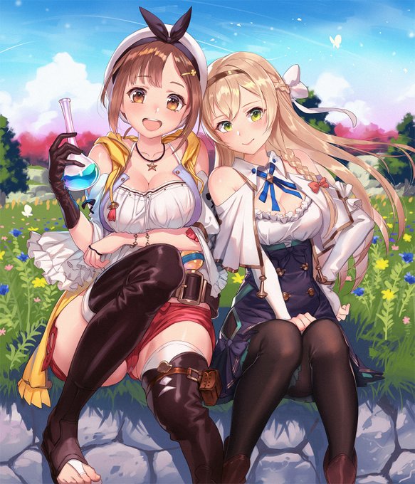 ライザリンとクラウディア🍔 