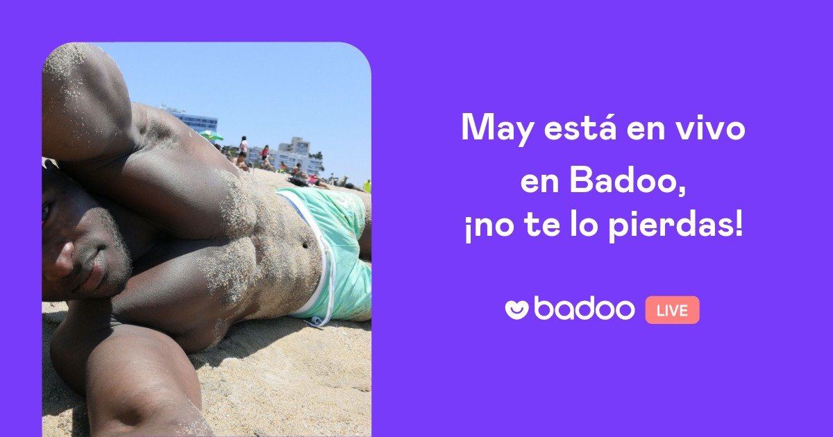 MayLauri4's tweet photo. Estoy transmitiendo en vivo 🤳 🎥 en #Badoo ¡Unite! 🙌 https://t.co/UZ48Otux78 https://t.co/4t8KtvLnoI