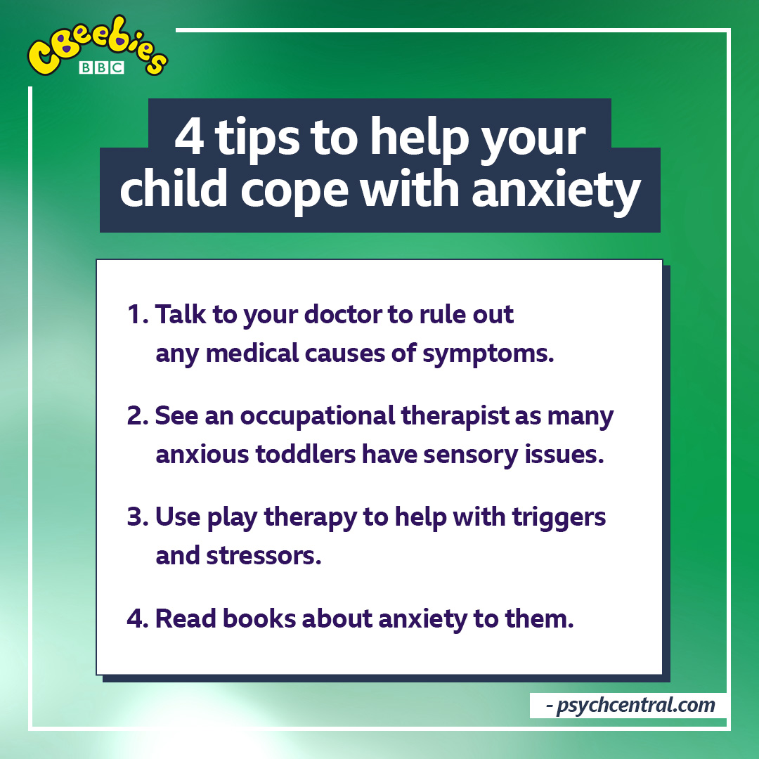 Signs of anxiety in kids