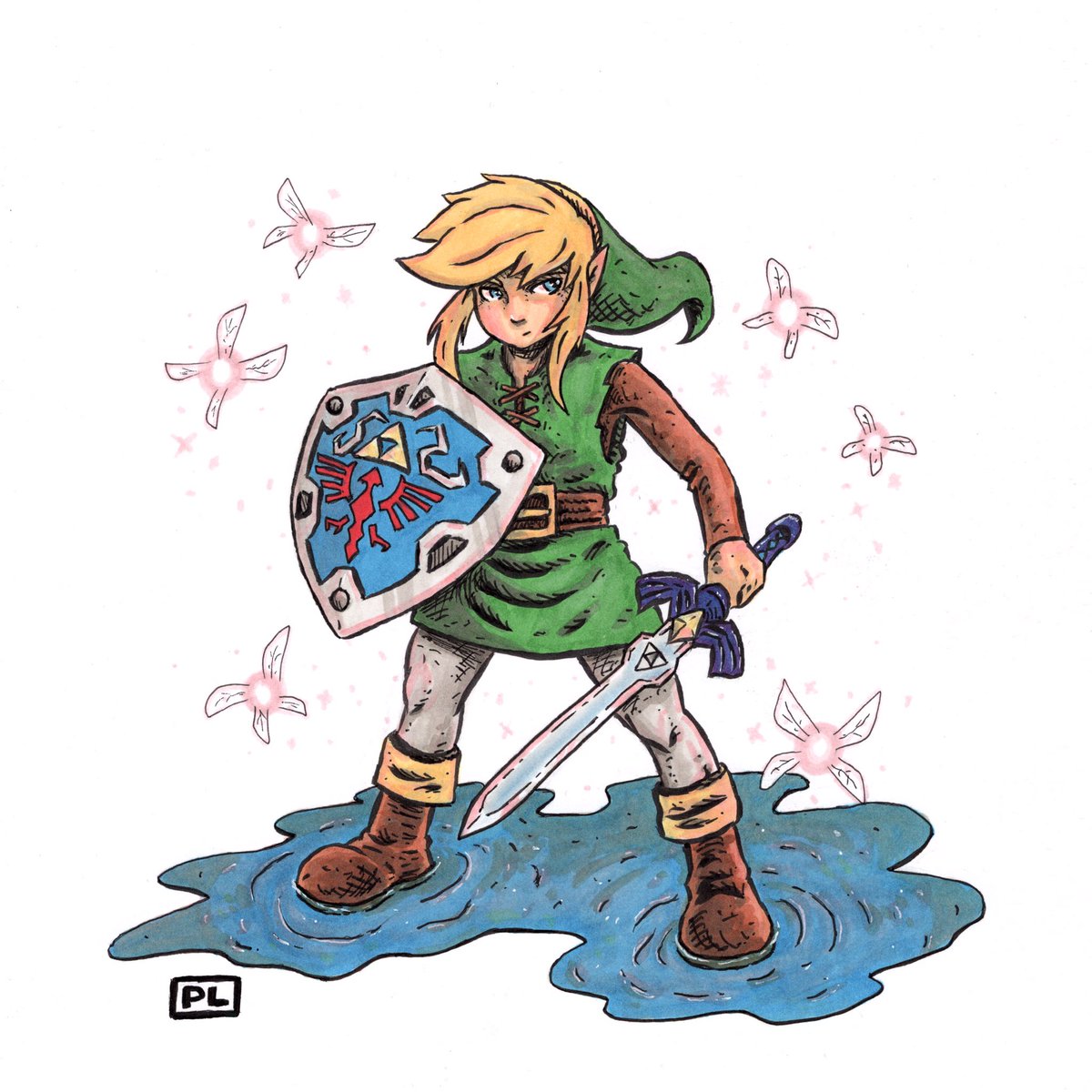 PLajud's tweet photo. @ZeldaUniverse #LegendofZelda #Zelda #Nintendo #SmashBros #SmashBrosUltimate #BreathoftheWild #SNES #link https://t.co/VOGItim6UT