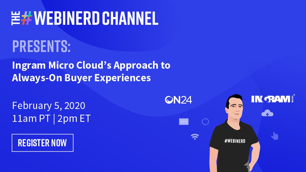 ON24's tweet photo. This Wednesday, we're going to explore how you can use always-on experiences to nurture your pipeline. Learn more:  https://t.co/DYgJ4nGeFm https://t.co/3o7ZPtqGGQ