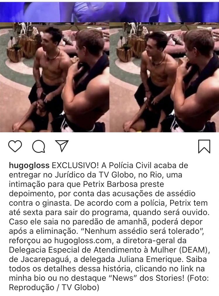 welber0liveira's tweet image. Se a globo não toma providência, a polícia toma! #PETRIXEXPULSO #BBB20