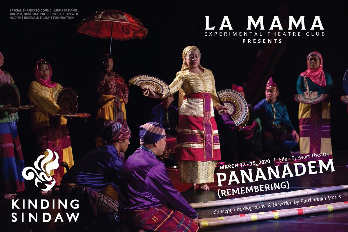 Kinding_Sindaw's tweet photo. Pananadem (Remembering) is coming close! Ticket - https://t.co/9VI0HummhN

P.C. Daisy Wen
Editing Zeana Llamas

#kindingsindaw #livingtraditions #pilipinx #mindanao #ilovemarawi #indigenous #theaterarts #dance #community #support #newyork #ny #nyc #learn #asia #asian #philippines https://t.co/IQyYTCFUTS