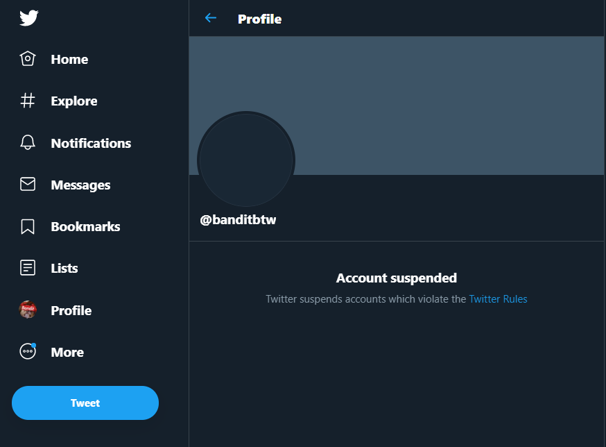 Bandit tweet media