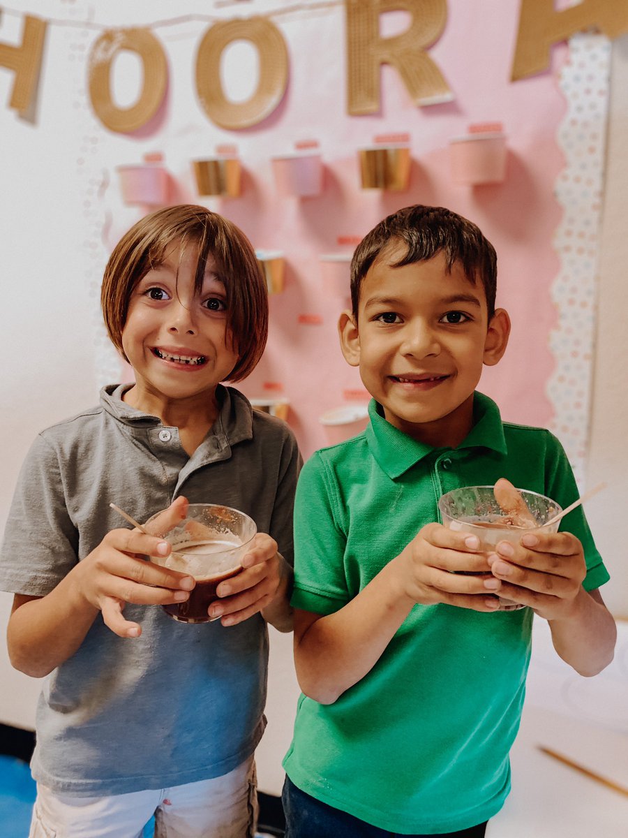 MsGsCuties's tweet photo. The best way to finish up our expository writing! We wrote all about how to make hot chocolate, then followed our directions to make some of our own 😋☕️ @MDE_Stars https://t.co/qKF28lJX7f