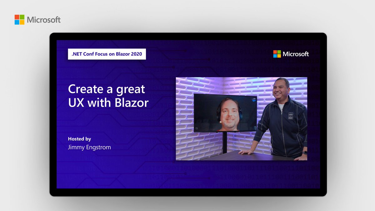 Screen with purple background and another photo of a screen with a face on it.