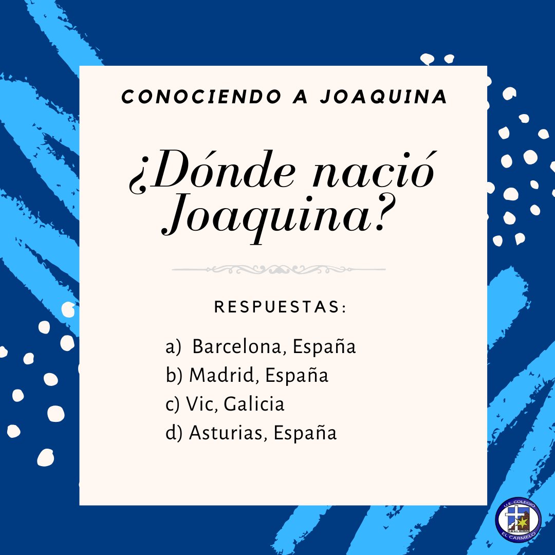 ELCARMELO's tweet photo. Danos tu respuesta, ¡esta es muy fácil!  #VedrunaNosUne #FVCPA https://t.co/yURDjALRSy