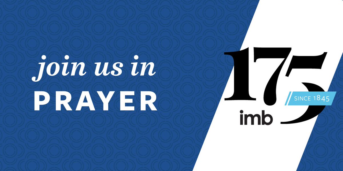 IMB_SBC's tweet photo. Some can go. Many can give. Everyone can pray. Download the IMB Pray app to get connected with IMB’s 175 Days of Prayer beginning in May. Visit the link in our profile and click PRAY to sign up. https://t.co/ptPlwsQeIX #imbtogether #praygivesendgo https://t.co/nFeX9j1JlN
