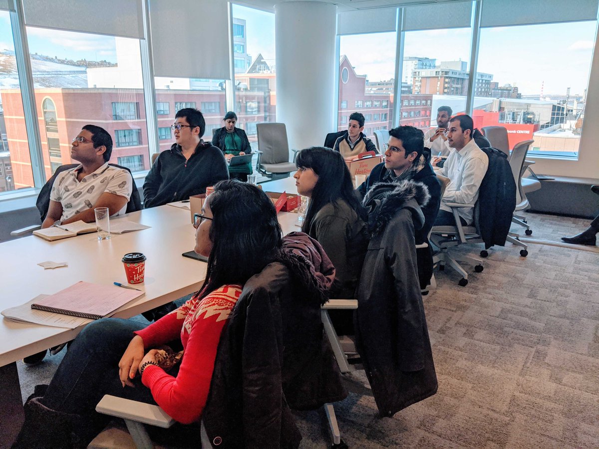 HfxPartnership's tweet photo. Today we welcomed Tanya Sieliakus of @HR_pros and Johanna Nesbitt of @RBC to our office for an Engineering Workshop for Connectees: Inventorying the Job Ad. Thank you to all who attended! @ConnectorPrgm #Connectees #Connector https://t.co/rN43uvvYuS