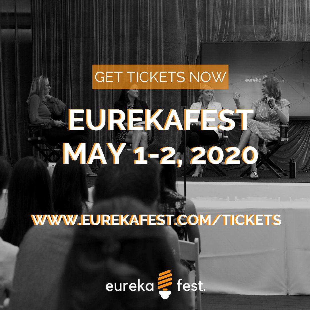 eurekahub's tweet photo. EUREKA FEST is back on May 1-2, 2020 to bring together creators and innovators at one of the biggest startup festivals in California! Tickets now available at https://t.co/QMIvo94TSQ 💡 https://t.co/tXmH0uvS6Z