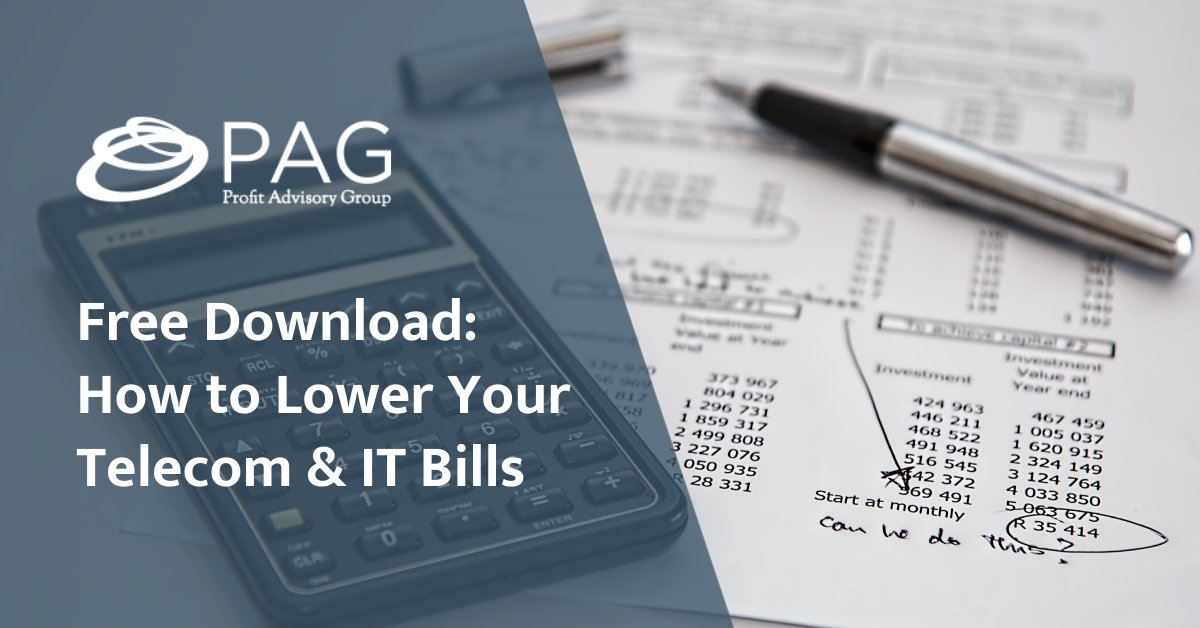 TeamPAG's tweet photo. You CAN lower your #telecombills. Download our free guide and learn how. https://t.co/vgfwzLtwWf https://t.co/fwNR6i2A6a