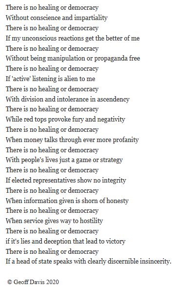 keepieuppie's tweet photo. There is no healing or #democracy as #borislies are told in #politics and on #history https://t.co/otBEIdhcPh