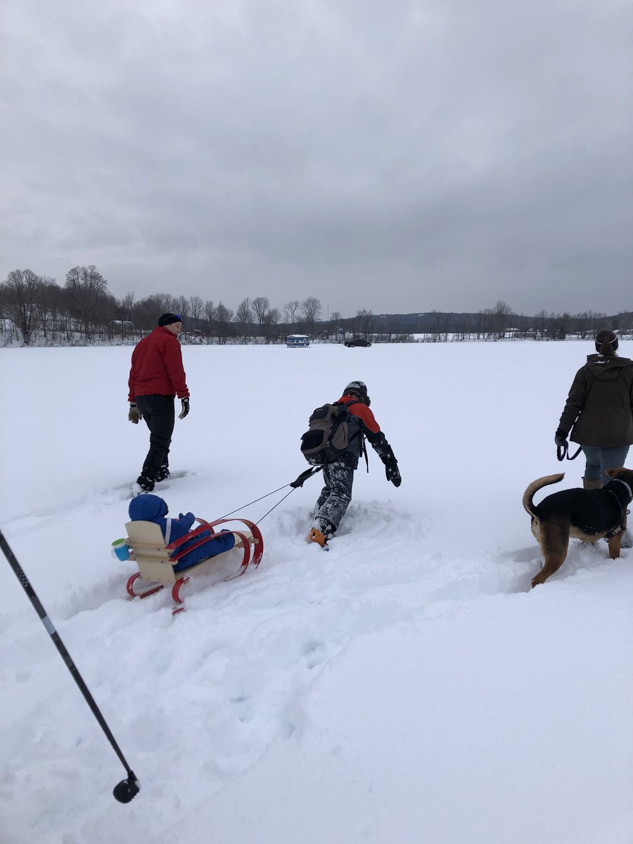 MVrecruitment's tweet photo. How often does the Chief Operations Officer and ER Director of your hospital take time to snowshoe with a new NP?! #ruralmedicinerocks #ruralmed #clinicianrecruitment #physicianrecruitment #SFMH #kamineskeglake #barrysbay @alexatfield @MadawaskaValley https://t.co/BbaBw0631v