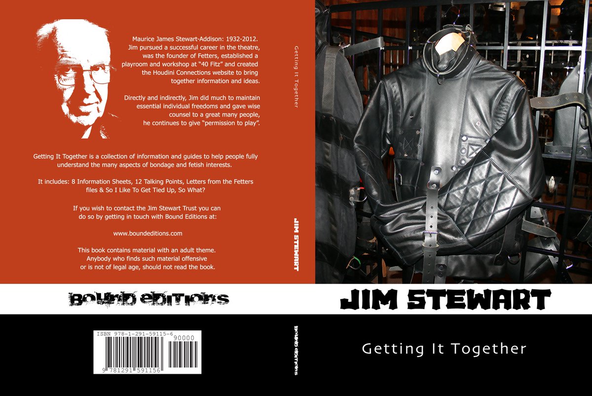 BoundEditions's tweet photo. Getting it Together by Jim Stewart
For those who think being kinky is wrong, the founder of Fetters walks you through lots of thoughts to clear the head and make sense of it all. Helpful reading ! https://t.co/0SoGGX5WEZ