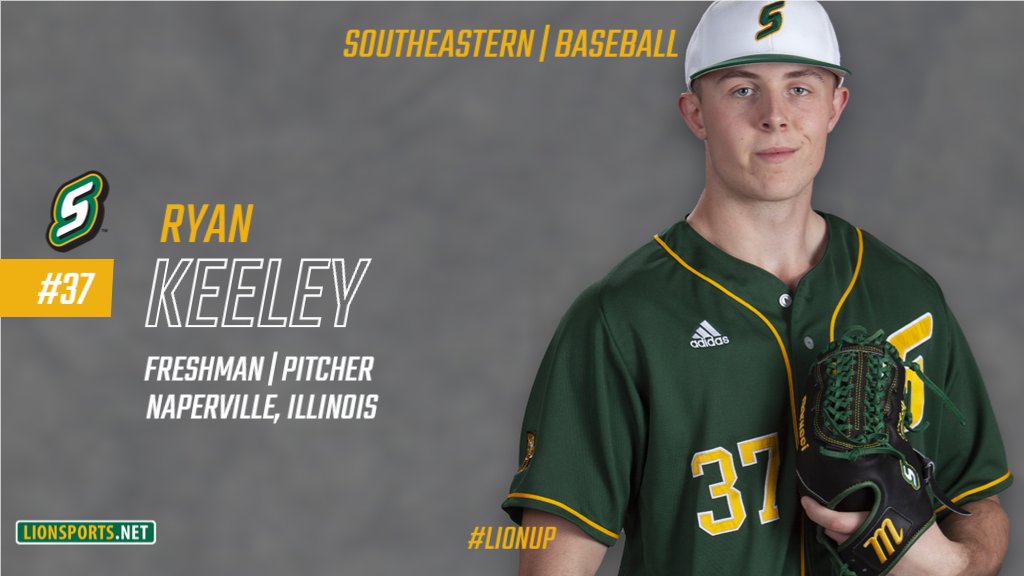 LionUpBaseball's tweet photo. Introducing the 2020 Lions | Ryan Keeley is a hard-throwing righty that was a Perfect Game Top 500 performer in HS, rated as the No. 12-ranked pitcher in Illinois. #LionUp https://t.co/b3FsJQJu8o