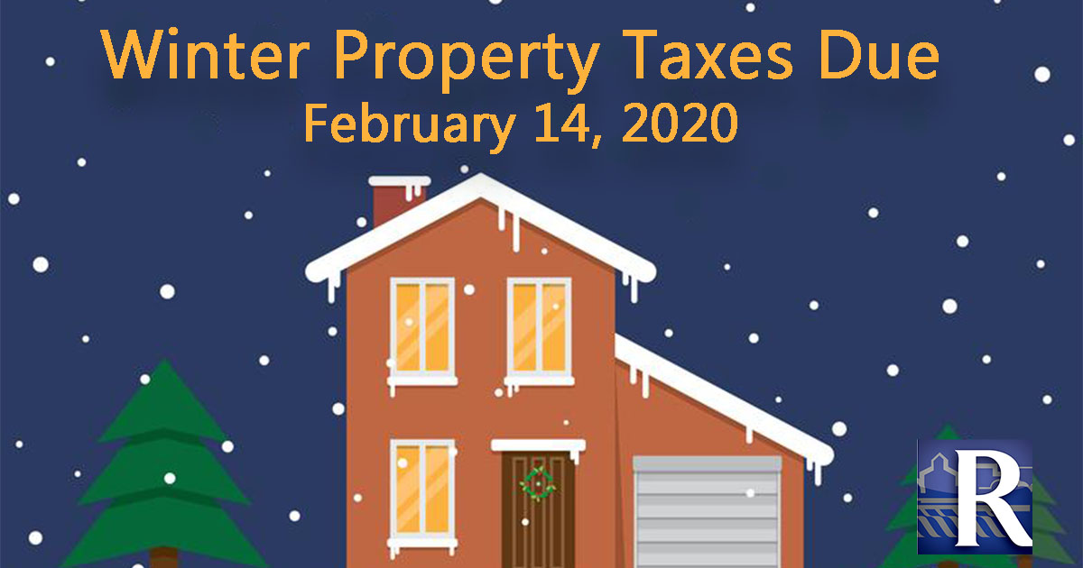 RockfordMich's tweet photo. Just a friendly reminder, if you haven't paid your Winter Property Taxes yet, they are due on February 14. https://t.co/AMYr6yFXXB