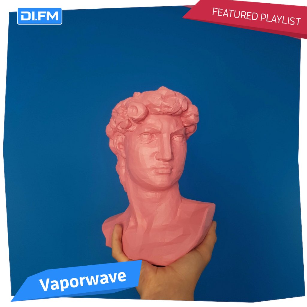 difm featured playlist cover art Vaporwave