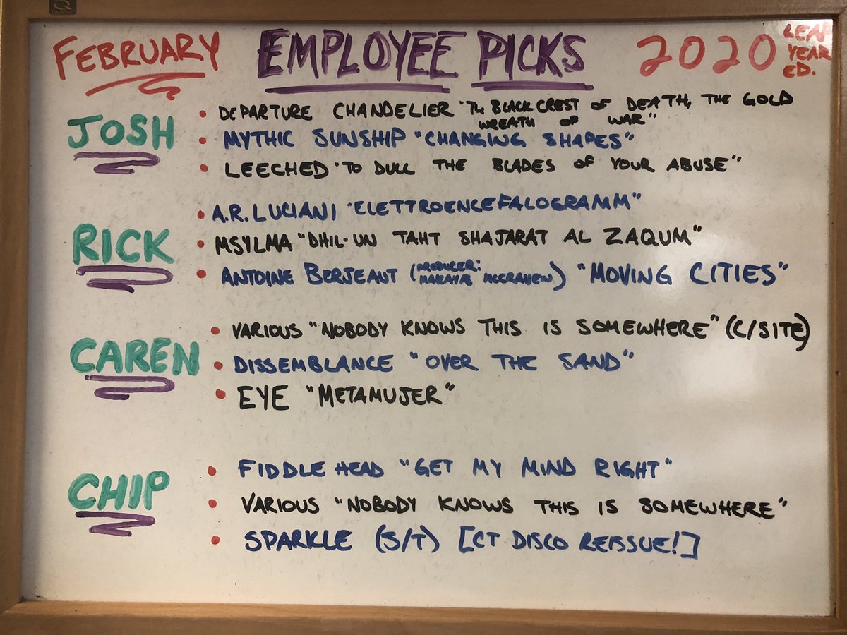 redscroll's tweet photo. Employee Picks for February 2020! #leapyear #redscrollpicks https://t.co/CpxoPIGCx4
