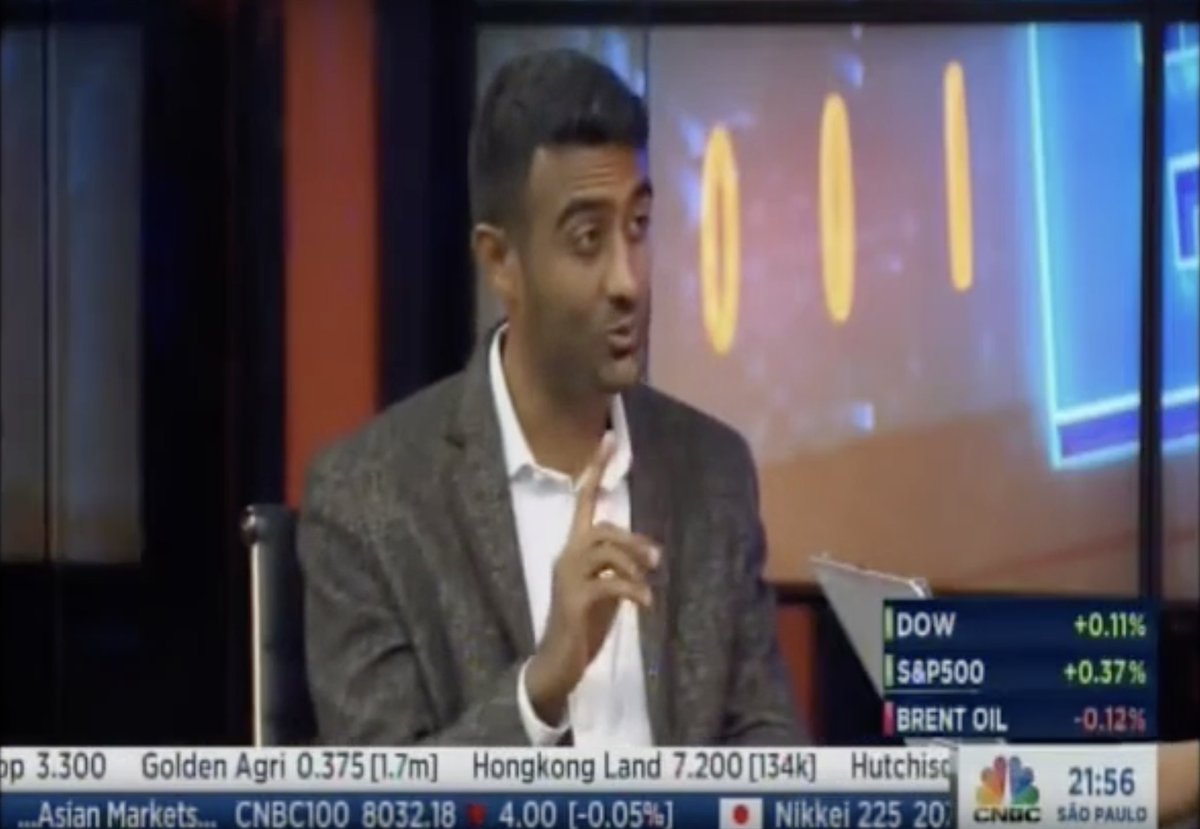 Here's a tough TV interview I did on CNBC. The inteviewer grilled me on competition from Google/Facebook and how my startup can survive with user privacy laws. Fun times in 2017 when I was an Entrepreneur. Today, investing is easier for sure! youtube.com/watch?v=LT0I7G…