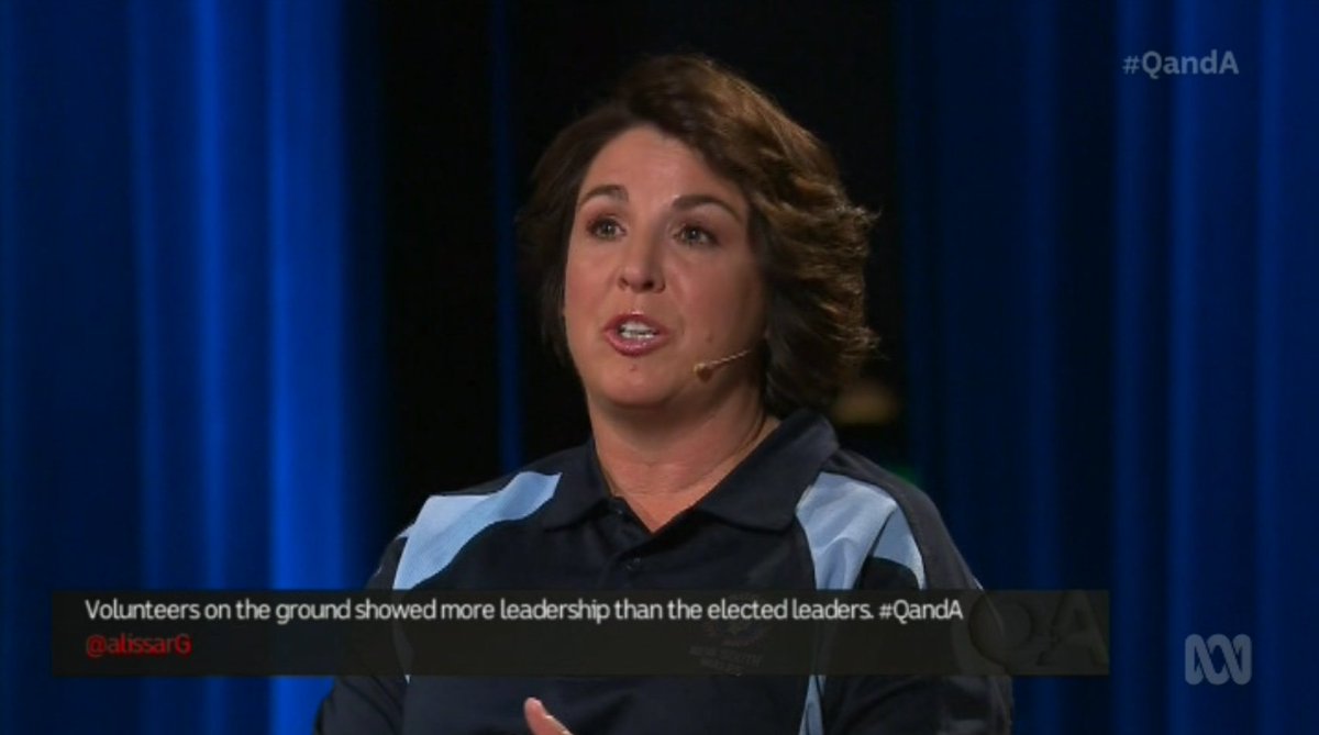 THE_Russell's tweet photo. @fdsfifi @wendycollins62 According to members of the audience and, panellist Cheryl McCarthy, the amount of paperwork and documentary evidence required to be submitted to gain access to the $1000 and $450 is overwhelming and McCarthy said she "couldn't get [her] head around it".
#auspol #BastardPM https://t.co/TKpHIPFkvS