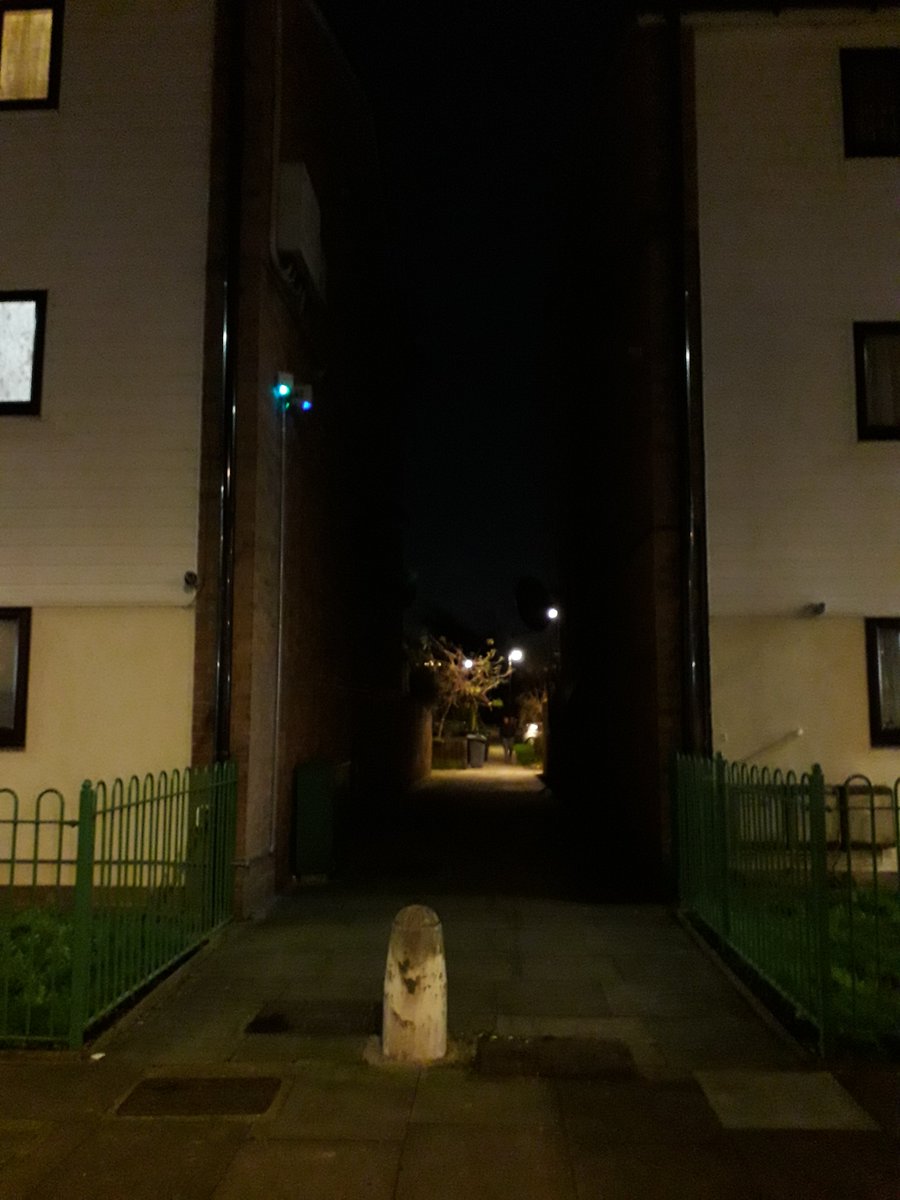 Alley still broken after four or is it more months.