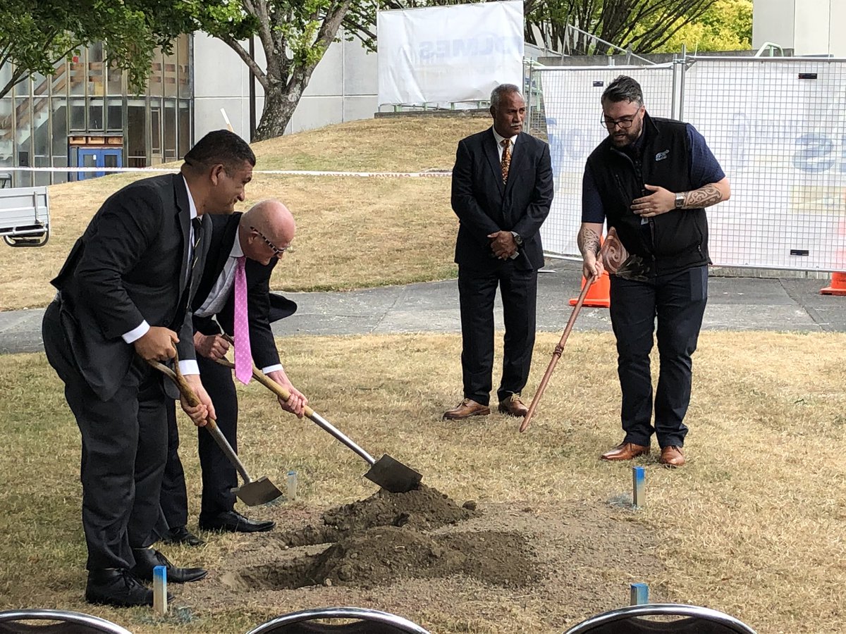 walkshorts's tweet image. Great to be at the blessing and sod-turning for the new facilities at the NZ Campus of Innovation and Sport in Upper Hutt today. A world class facility and exciting asset for the Wellington region.