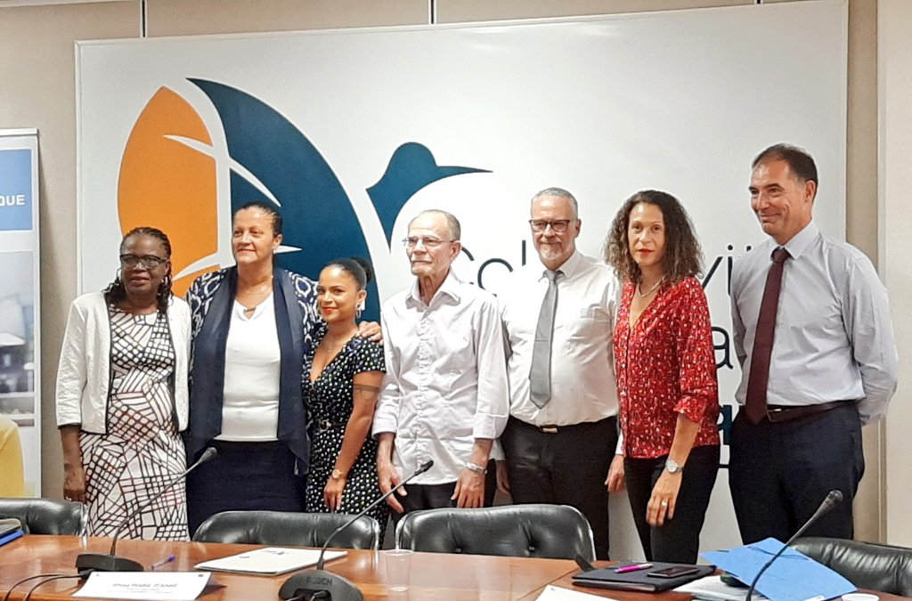 acmartinique's tweet image. Conférence de presse #FORMEO 2020 : @CTM_Martinique et @acmartinique mobilisées pour préparer au mieux les jeunes à la poursuite d&apos;études pour une meilleure #employabilité. Ce salon s&apos;inscrit notamment dans les objectifs du dispositif académique #Orientation+