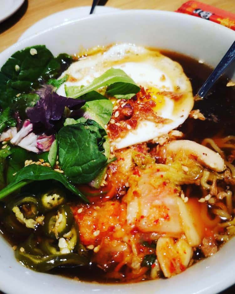 Snowy days call for some tasty RAMEN! #ramen #ramen🍜 #ramennoodles #soupseason #soup #soupweather #denvercolorado #milehighcity #mondaymood #eatlocal #yummyfood