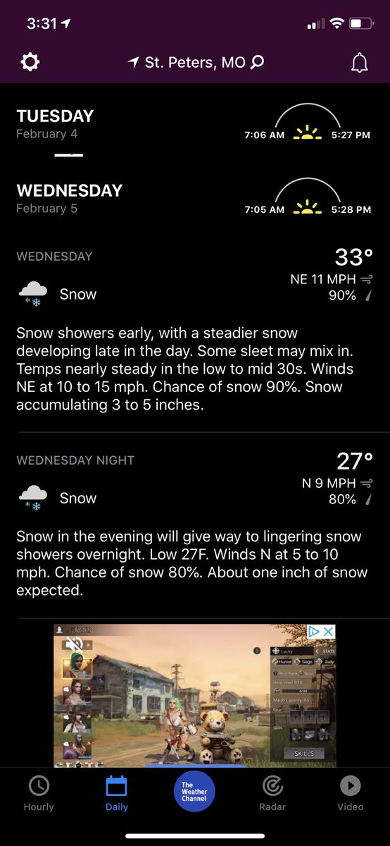 Nik_m23's tweet photo. Is it a school week without #SnowDayWatch? @CoachLoutzFZE https://t.co/c4nn5u3KdN