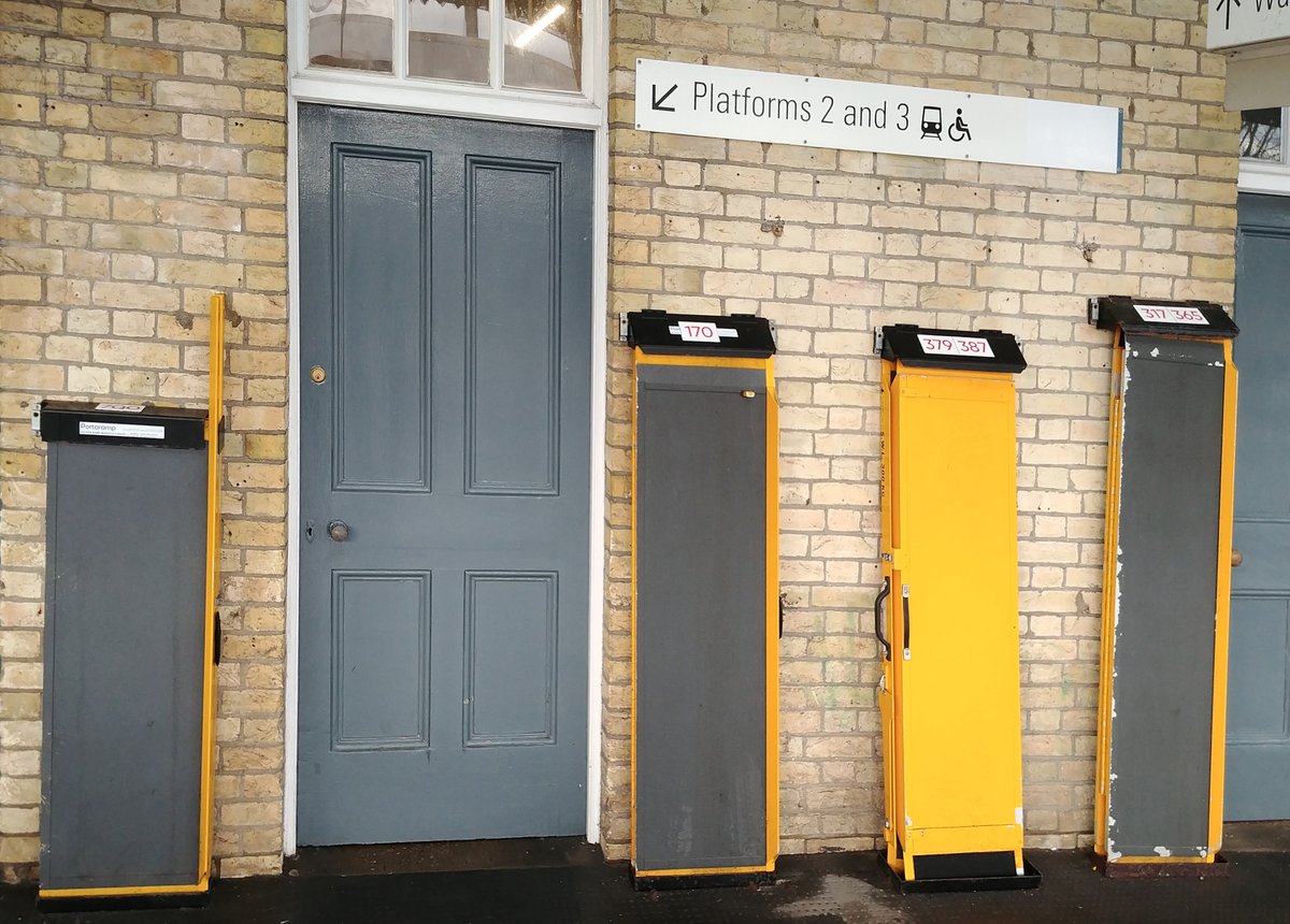 Train access ramps galore