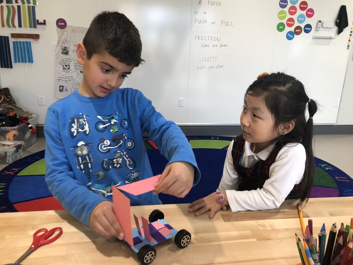 casiocadet's tweet photo. First graders using wind power to test their car construction talent #saeslearns https://t.co/jsDD0SbzeC