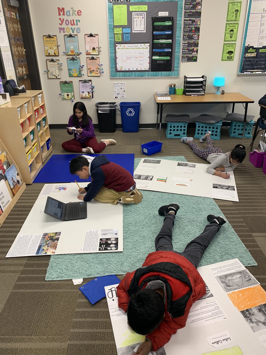 DowntownAPbrown's tweet photo. Working hard on their cultural writing projects! #liscano_elm #3rdgradewriting https://t.co/u9Jjchu9YK