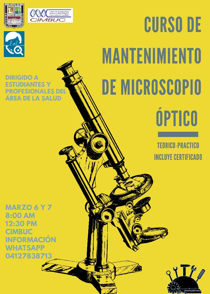 CIMBUC2's tweet photo. Estamos de regreso con nuestro clásico curso de mantenimiento de microscopio óptico, no pierda esta oportunidad de aprender a darle más tiempo útil a tu microscopio... #mantenimiento #microscopio #taller #curso #capacitacion #coach #research #sisepuede #hechoenvenezuela https://t.co/6lRfQlwqoh