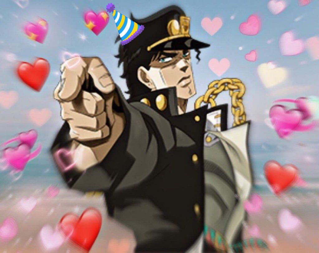 day 13: happy birthday Jotaro I'm running out of things to say but I lov u