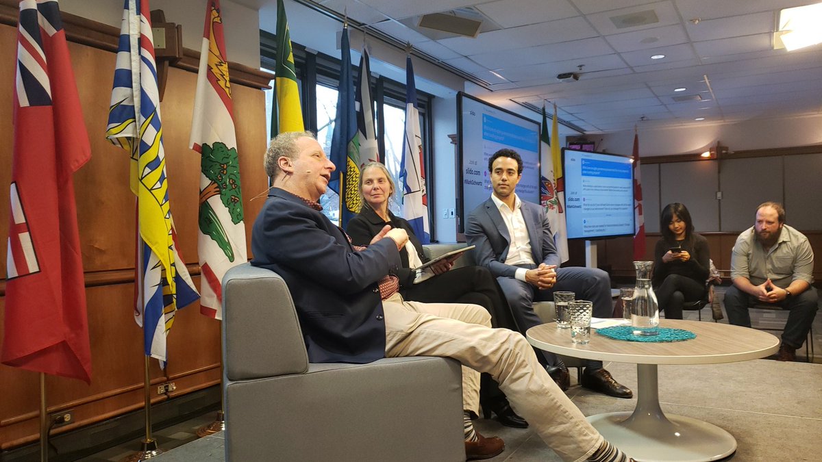 Mark, Liz & Denis at the Canada School.