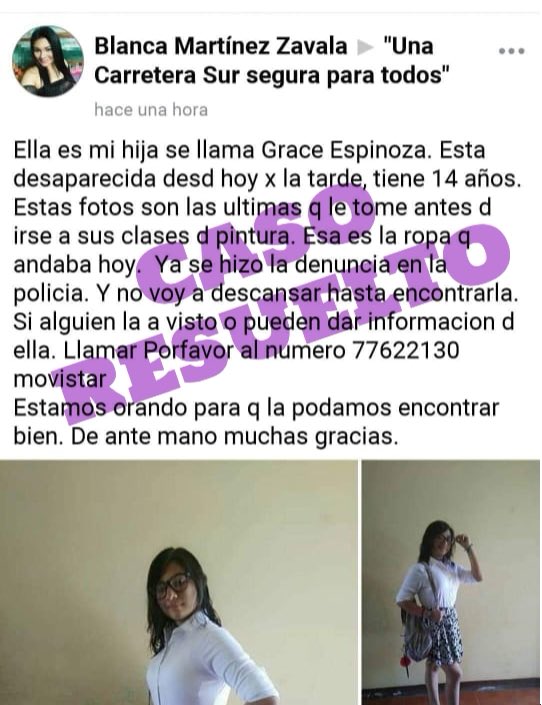 PNNicacaragua's tweet photo. Un caso más que los #Golpistas quieren utilizar para dañar la imagen de #NicaraguaSiempreLinda, esclarecido para tranquilidad de tod@s.

Supuesta desaparecida viviendo un affaire con otra hija del arcoíris. 
@RTultimahora @ANIS_DDOS @Martha_Elena16 @J_Ethan19 @Rigosandino1 https://t.co/hbMaIOTVTQ