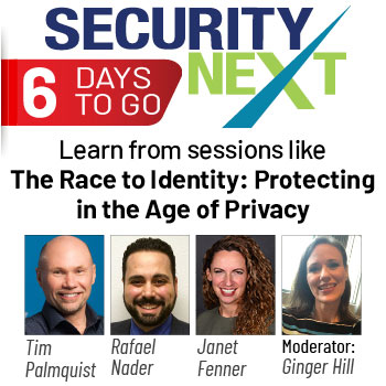 SSN_Talks's tweet photo. .@FennerJanet, @timlpalmquist and Rafael Nader will be "rapping" about #privacy, #Identity &amp; #security at #SecurityNext in #NOLA @royalsonestanoh with #SSNTalks' @SSN_Ginger! 

@Isscctv @milestonesys @Security_101  
#Conference #countdown https://t.co/Mn3hQr6WVj