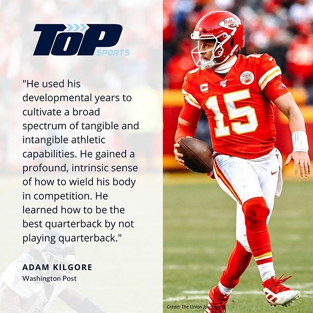 Super Bowl Champ Patrick Mahomes is a great example of the power of multi-sport play as a youth athlete! 
Full article available in our bio. 
#TheOtherPath #Multisport ift.tt/37ZxcQ0