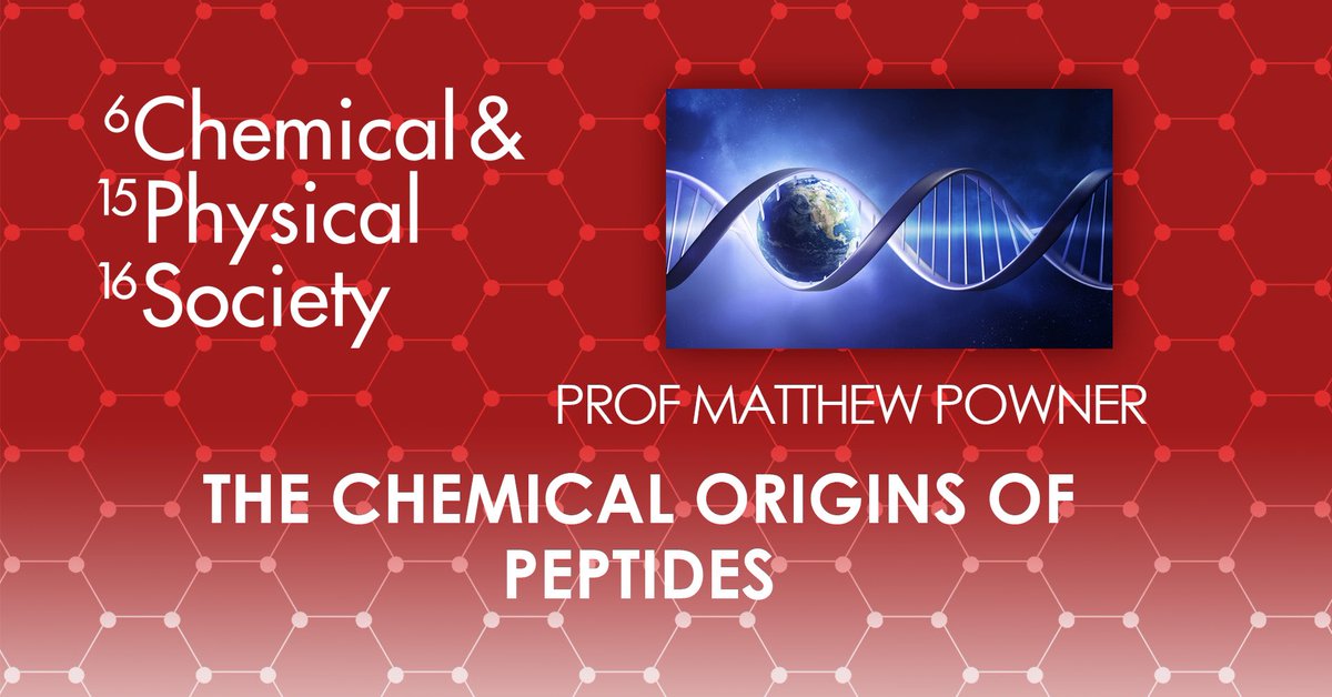 CPSUCL's tweet photo. Tomorrow we’re back with a bang, with the incredible @matt_powner speaking to us about his research on the Chemical Origin of Peptides, in which he received the Harrison-Meldola Memorial Prize from the RSC! 17:45-Tea & coffee in the Nyholm room, for a 18:15 start. See you there! https://t.co/whUZ534MM7