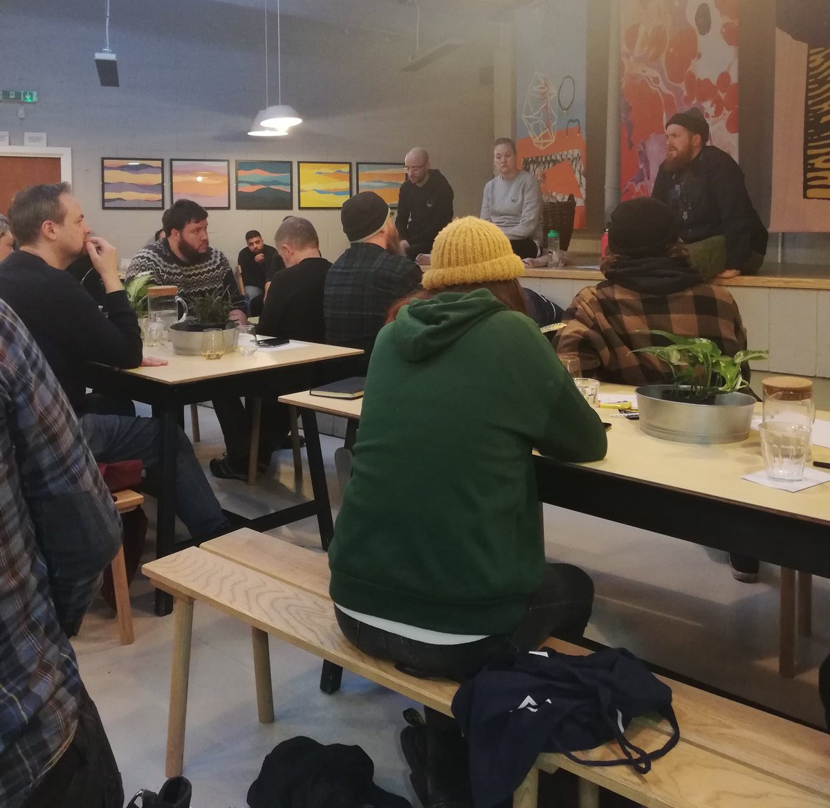 We're delighted &amp; v thankful <a href="/cloudwaterbrew/">Cloudwater Brew Co</a> sales team for hosting an insightful, rewarding day for indie retailers today. There with @R2BCBeerCafe we spoke about supermarkets, mental health, responsibilities, FOMO, Untappd, going cashless, events &amp; more #ShopLocal #indie