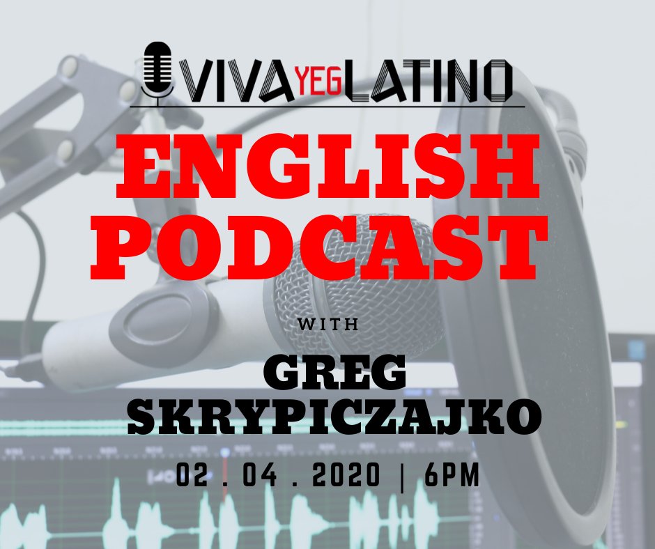 gmarconiCA's tweet photo. Don't Forget!
Our first podcast in English at @vivayeglatino. We are happy.
#podcasts #yegpodcasts #edmonton #vivayeglatino #communityYEG #Canada #Alberta https://t.co/L8TwbOiKNT