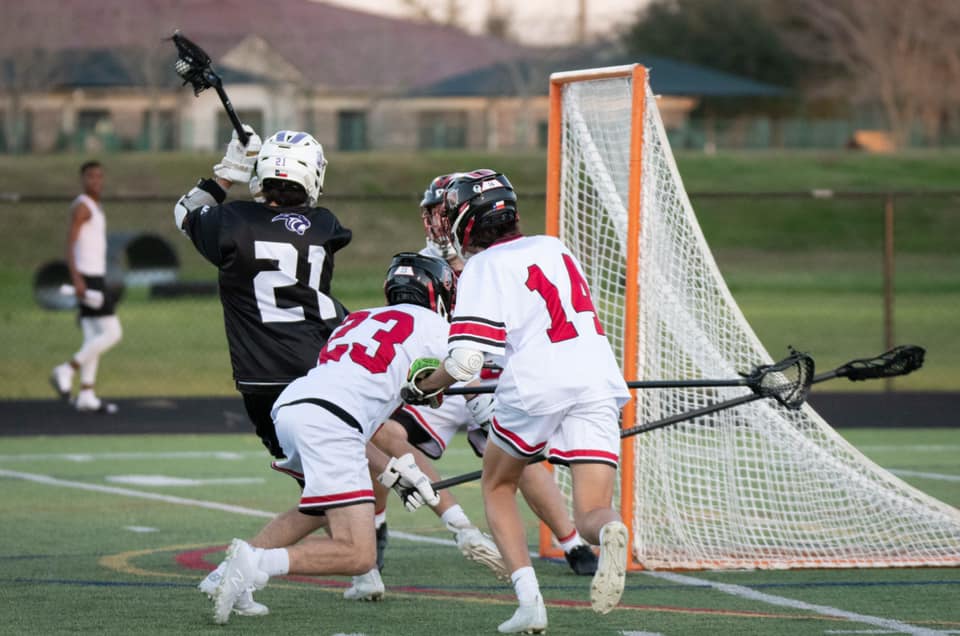 RPPanthersLax's tweet photo. The Ybarra Brothers: Jr. #21 @keenan_ybarra &amp; Sr. #22 @zacharia_ybarra may be the Best Brother Combo in all of @texas_lacrosse.  They combined for 6 goals &amp; 1 assist in the win over powerhouse North District Lovejoy on Sat., Feb. 1 to open the Panthers Varsity season.  #YBroing https://t.co/brZ1rWQt01