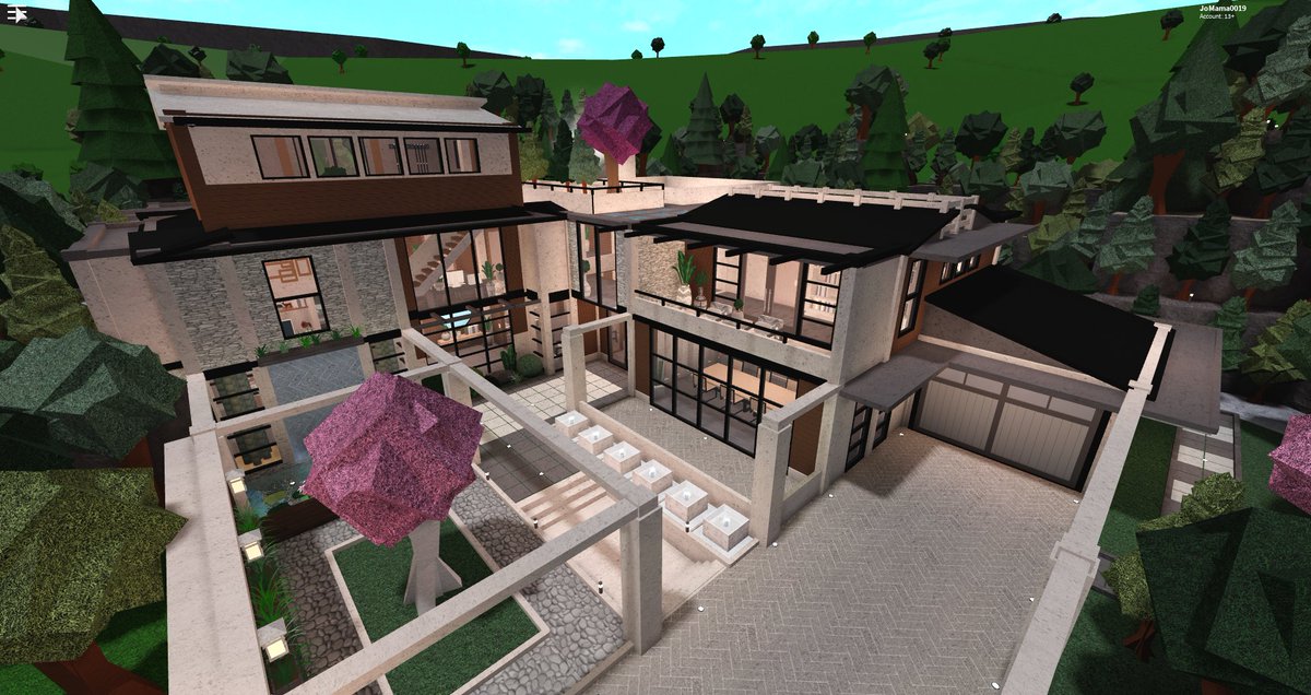 Roblox Bloxburg Modern House 120k