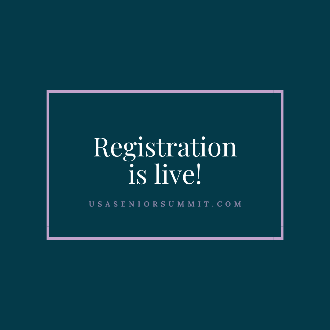 SeniorSummit_IN's tweet photo. Have you reserved your spot at this year's Senior Summit Professional Day? Early-bird tickets are $40 and will sell fast. Save your seat before it's too late by visiting https://t.co/C2cDJexRbo. #seniorsummitindy2020 https://t.co/IRTg7NQeJL