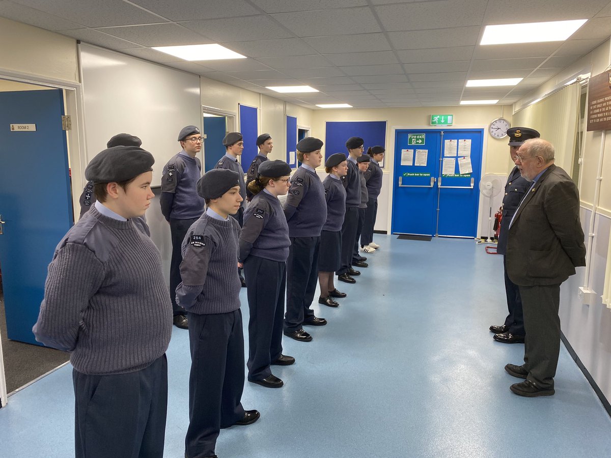 This evening, Plt Off Bosher &amp; Padre Jones officially enrolled a number of cadets here at 254 Sqn. We hope they have a long and enjoyable cadet career with us.
#whatwedo #rafac #team254 #enrolment