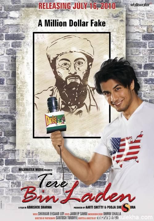 32nd Bollywood film:  #TereBinLaden Fun fact: I knew about this movie but only watched it just after the news that Bin Laden had been killed Funny, politically incorrect, good casting: this makes for a solid comedy.Did you know it got banned in Pakistan? 