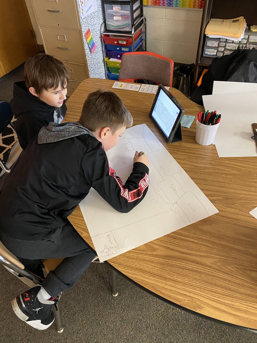 mallory_rengo's tweet image. Ss were as engaged as I anticipated! Day 1 of building our maps of the Transcontinental Railroad was definitely a success! I sure loved witnessing their teamwork and attention to detail today! I can’t wait to see the end goal! @BirchcrestTiger #bpsne #TeamBPS #spherobolts