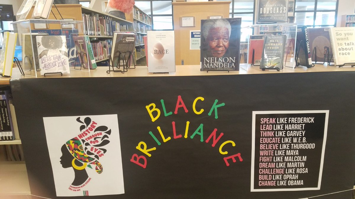 CTHS_Library's tweet image. Celebrating Black History Month!